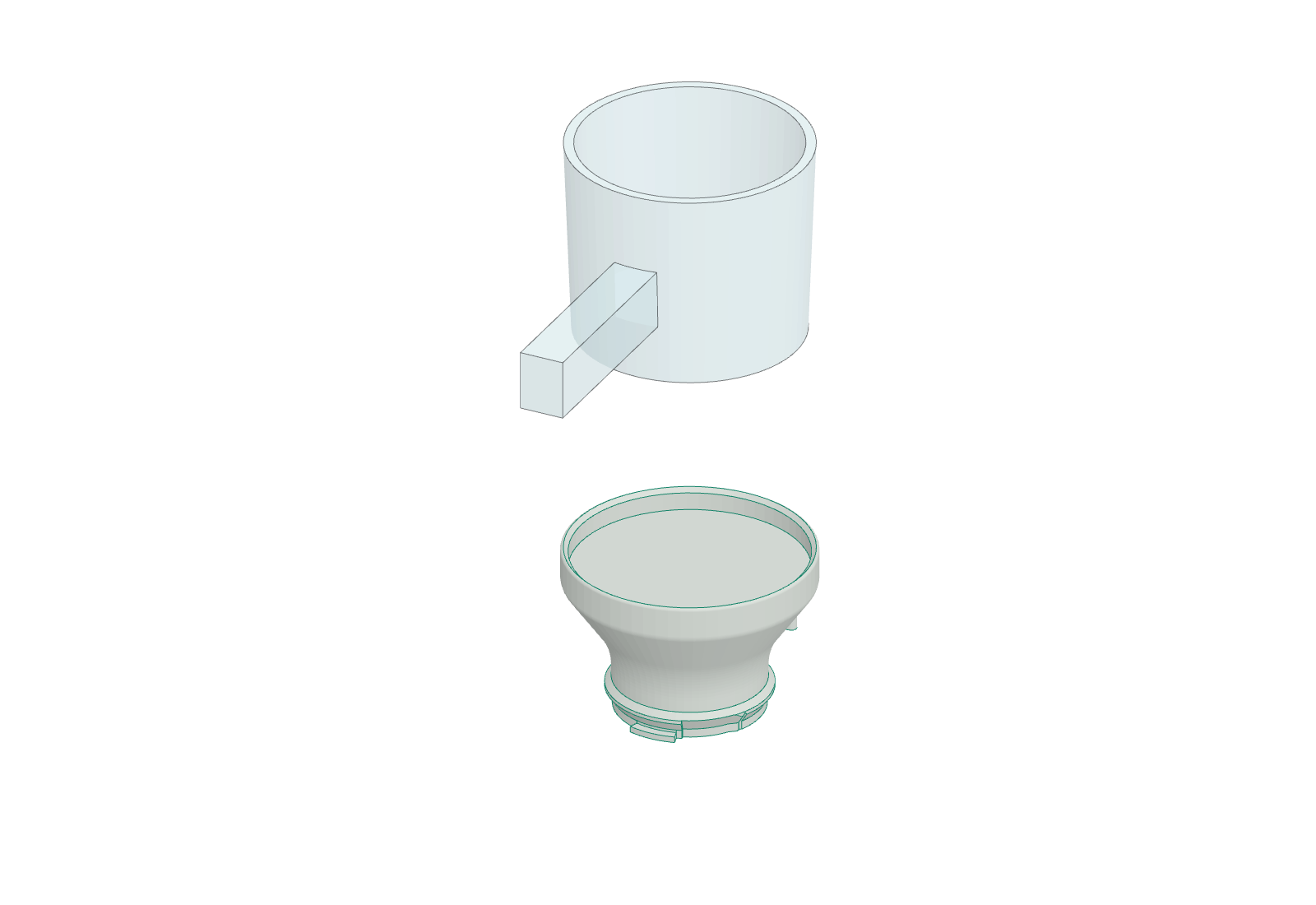 Figure for the Cup parameters
