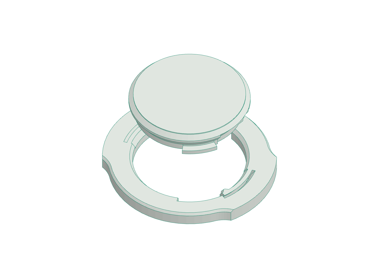 Figure for the Twist lock parameters