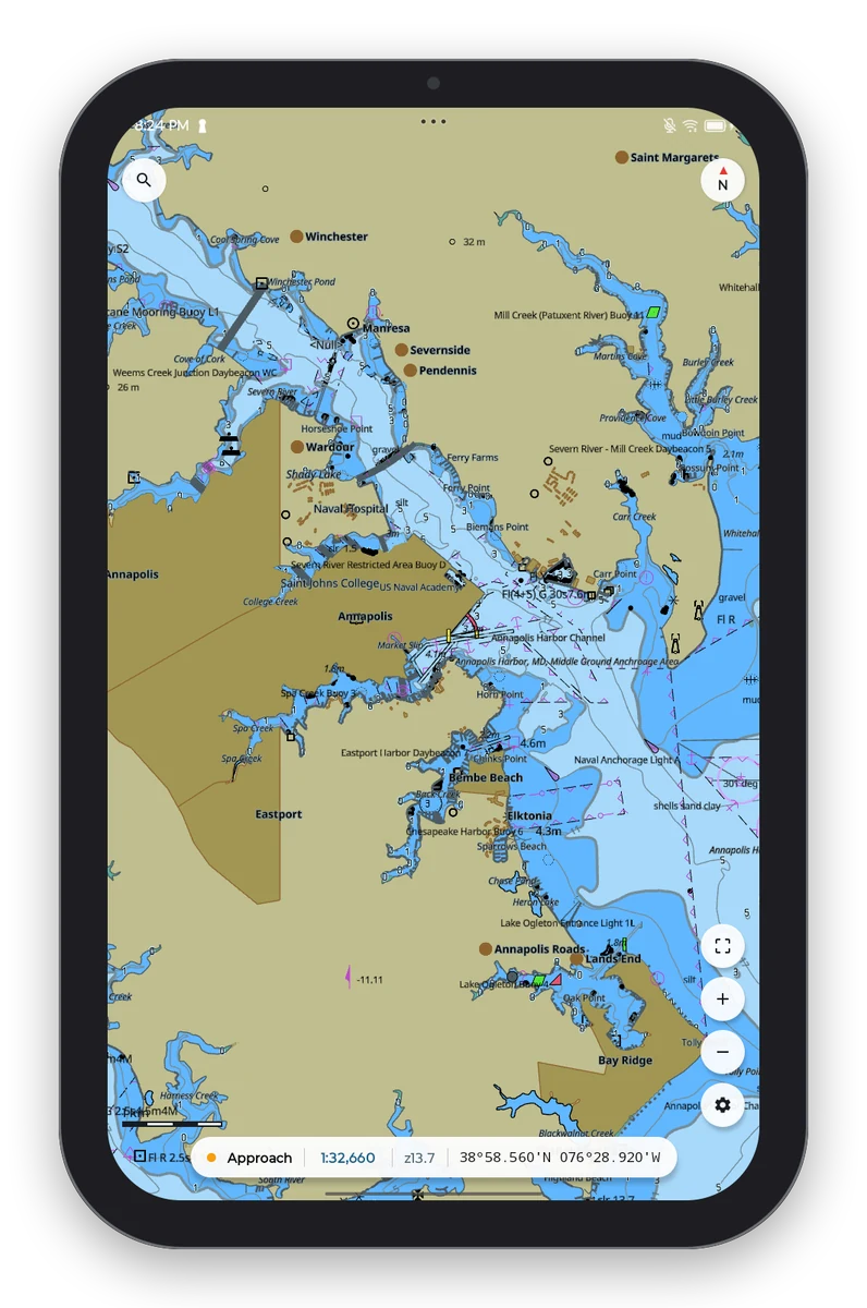 Annapolis Harbor in Lookout on Android